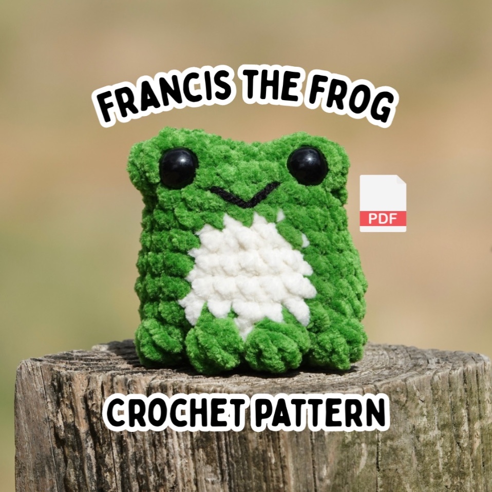 Francis the Frog photo 1 of 5 by Stitches and a Needle