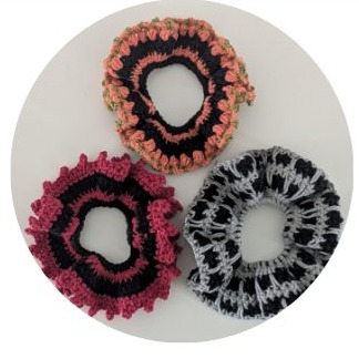 Barely Bewitched Scrunchie Set photo 1 of 4 by Ash's Cozy Crafts