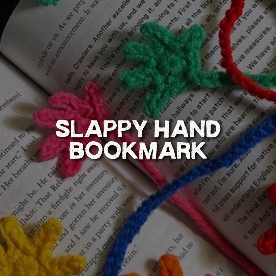 Free Slappy Hand Bookmark photo 1 of 8 by Weavinweaverus