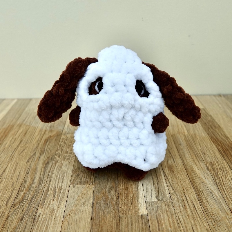 Bunny in Halloween Ghost Costume photo 1 of 5 by Stitches and a Needle