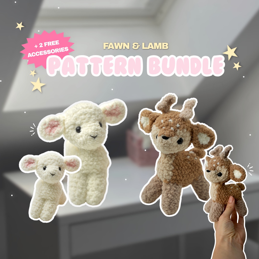 lamb & fawn pattern bundle photo 1 of 9 by Lecromi
