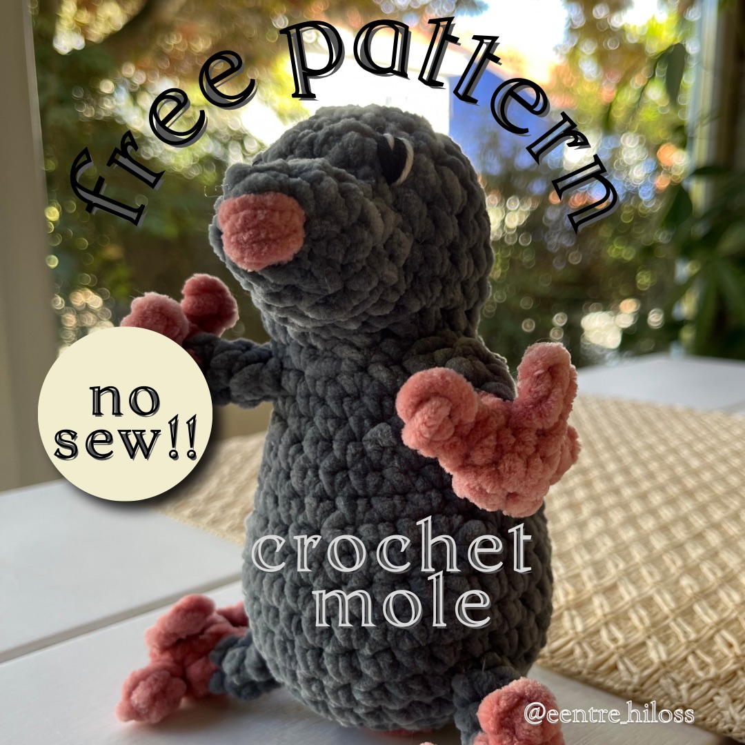Mole crochet pattern photo 1 of 4 by Entre Hilos