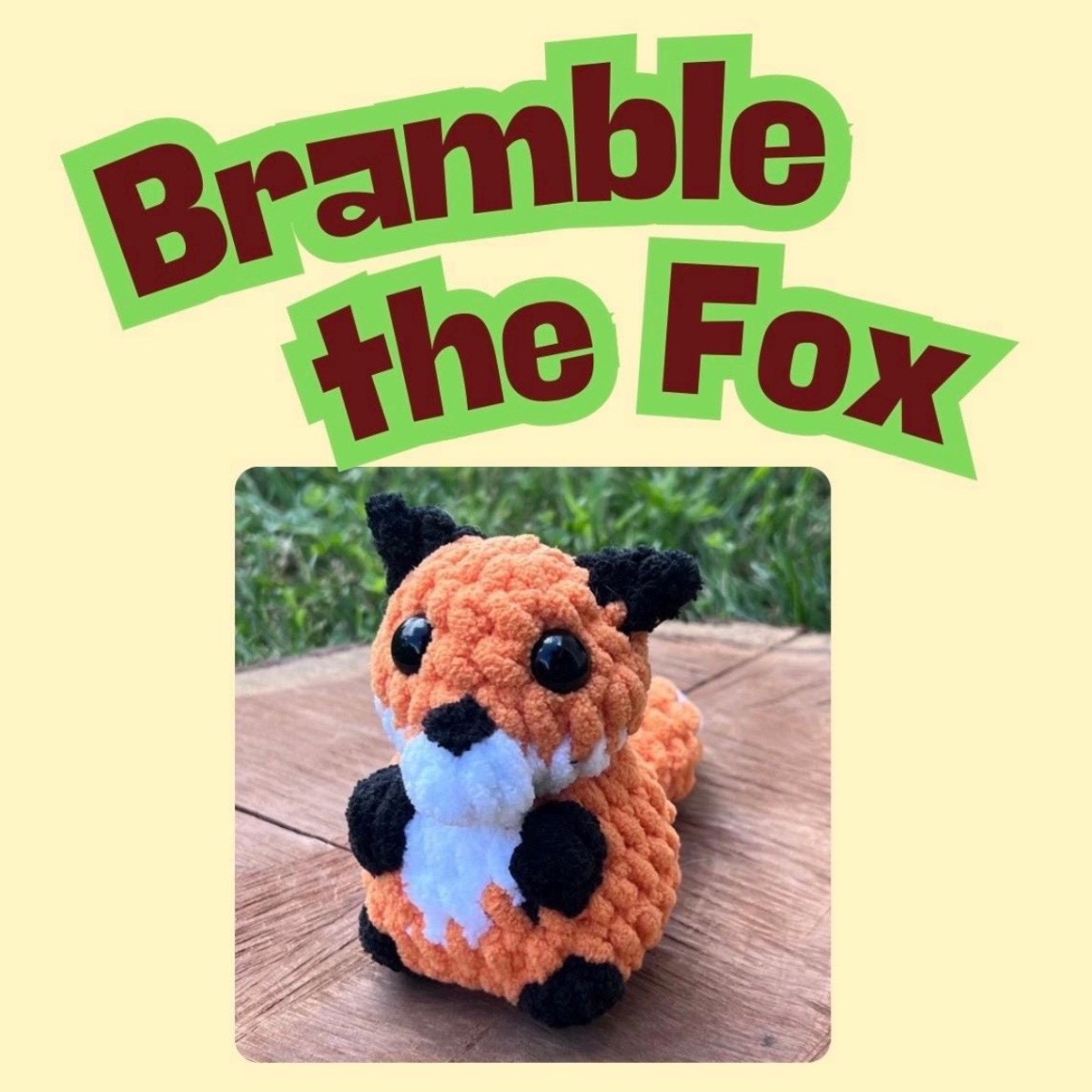 Bramble the Fox photo 1 of 2 by KY Southern Stitch