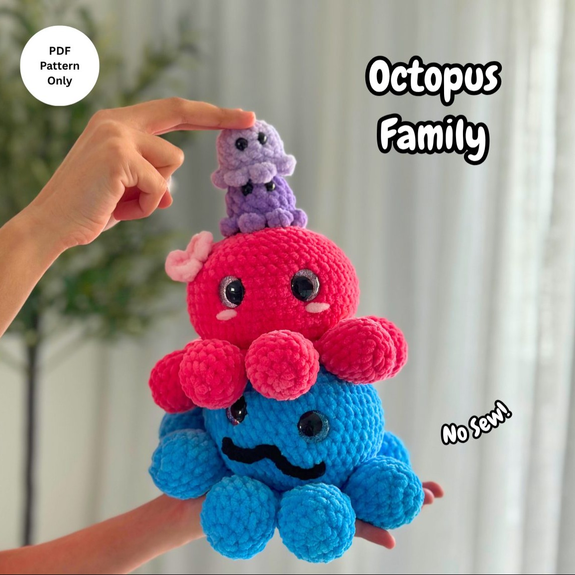 Octopus Family photo 1 of 9 by CrochetwithPrachi