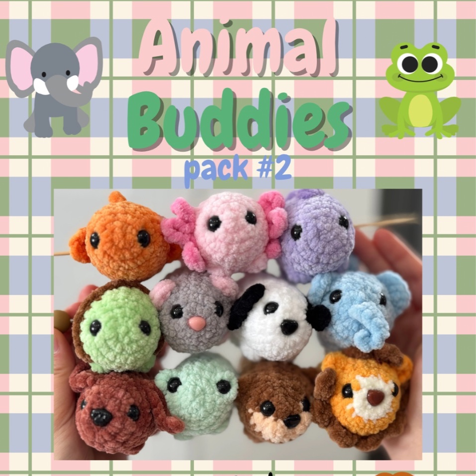 Animal buddies pt2 photo 1 of 5 by Julie crochets