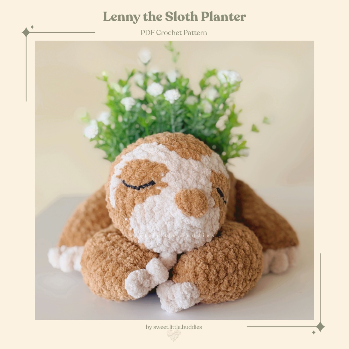 Lenny the Sloth Planter photo 1 of 1 by Sweet Little Buddies