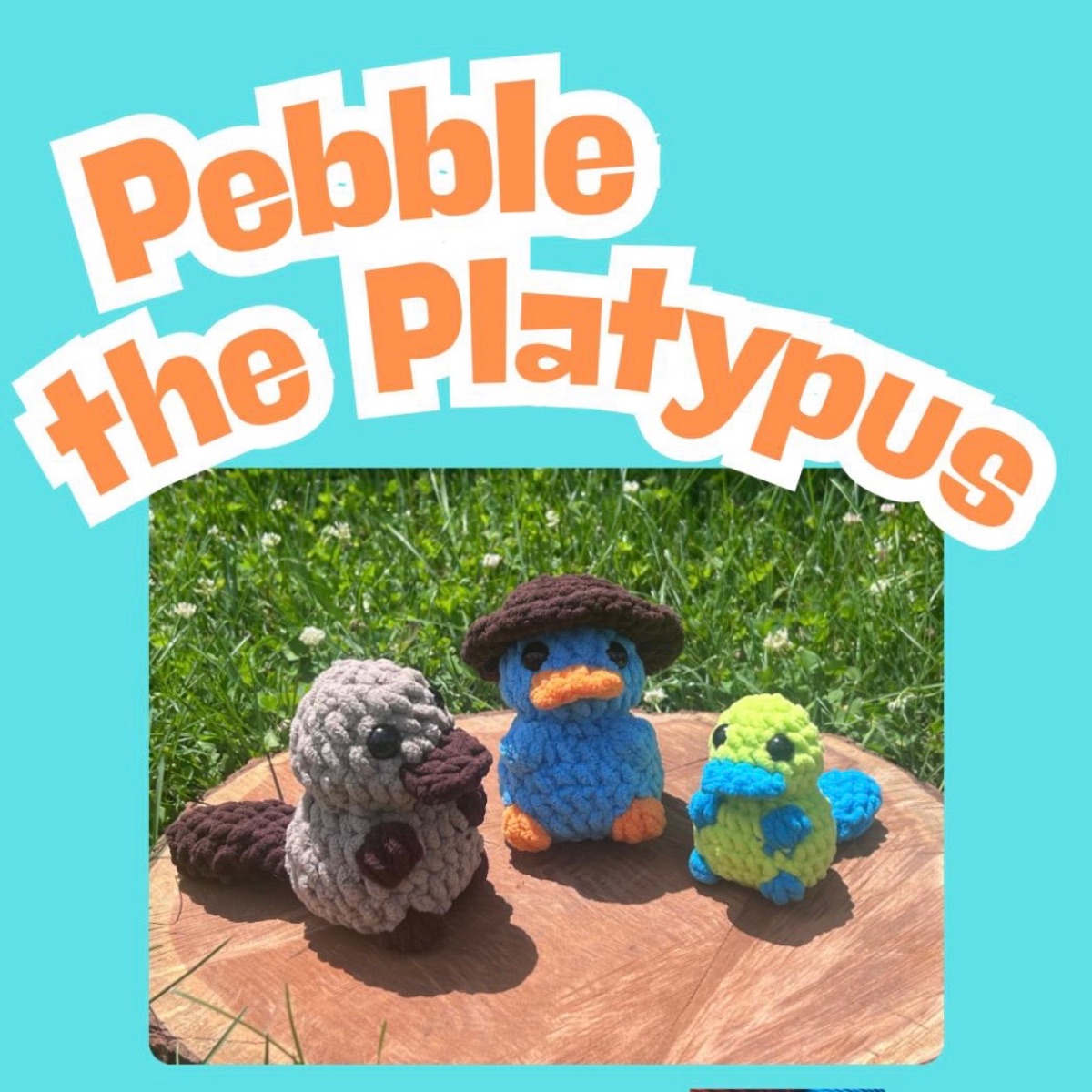 Pebble the Platypus photo 1 of 4 by KY Southern Stitch