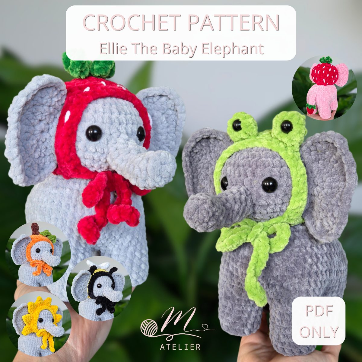Ellie The Baby Elephant photo 1 of 13 by Michou Atelier