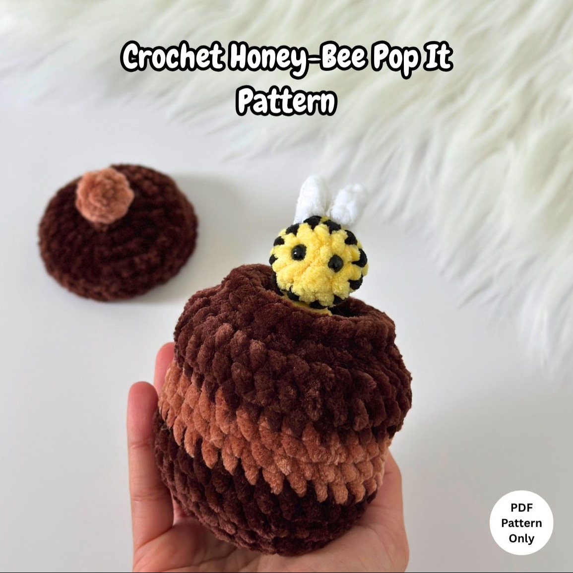 Honey Bee Pop-it photo 1 of 4 by CrochetwithPrachi