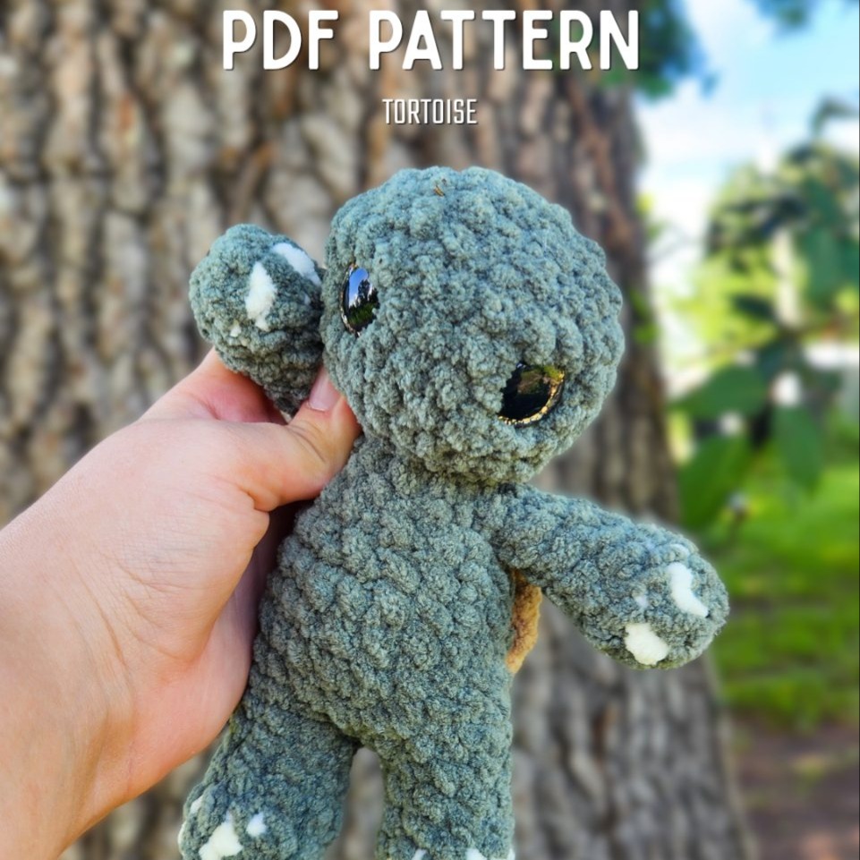 Lil' Dudes Tortoise Pattern photo 1 of 1 by Shawls & Dolls Crochet