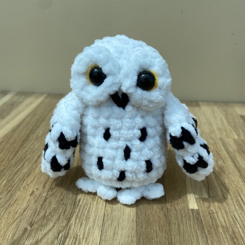Snowy Owl photo 1 of 3 by Stitches and a Needle