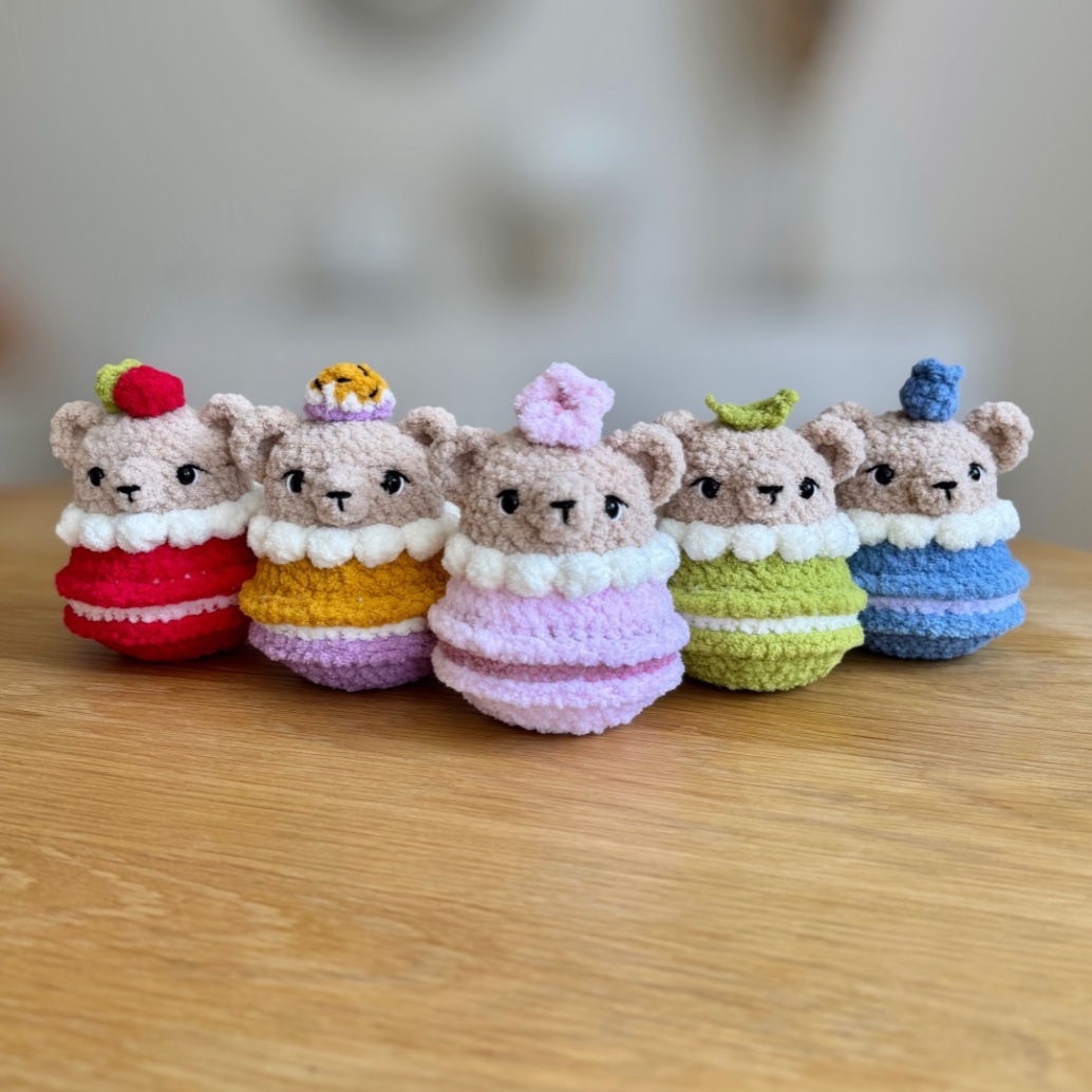 5-in-1 Macaron Bears photo 1 of 2 by Plushloopia