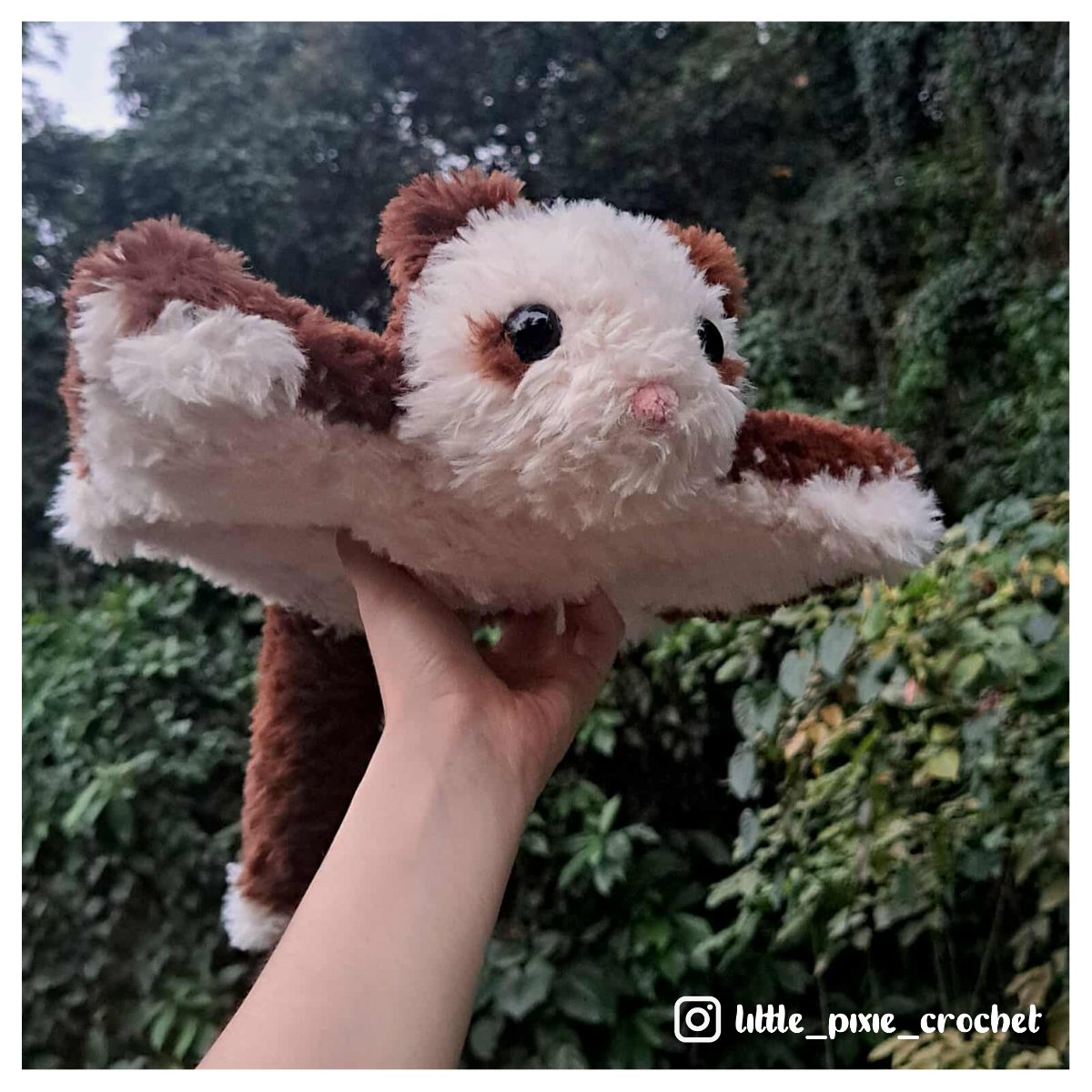 Chestnut the flying squirrel photo 1 of 8 by little_pixie_crochet