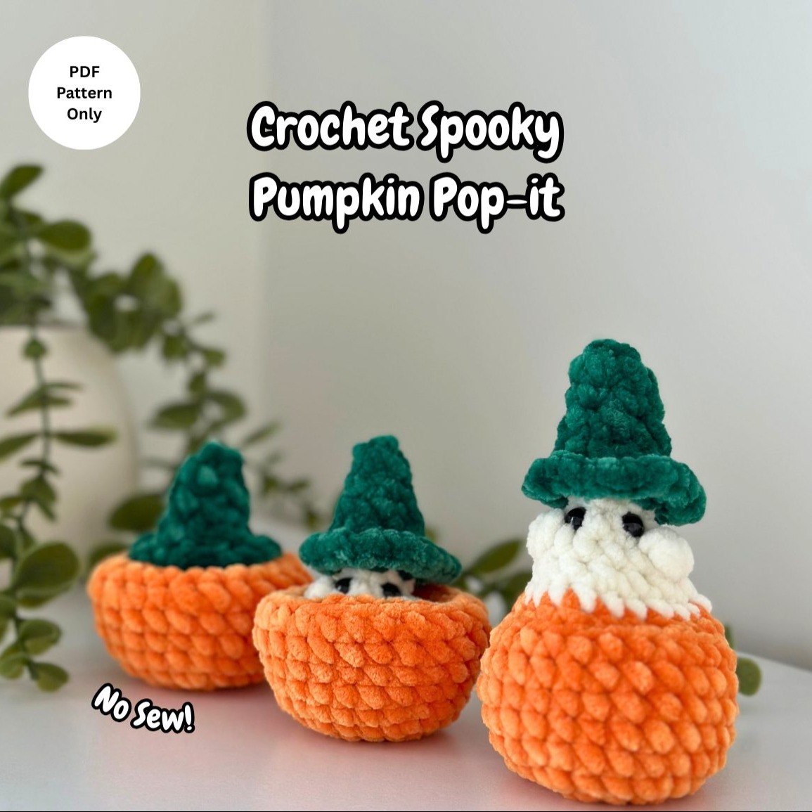 Spooky Pumpkin Pop-it photo 1 of 8 by CrochetwithPrachi