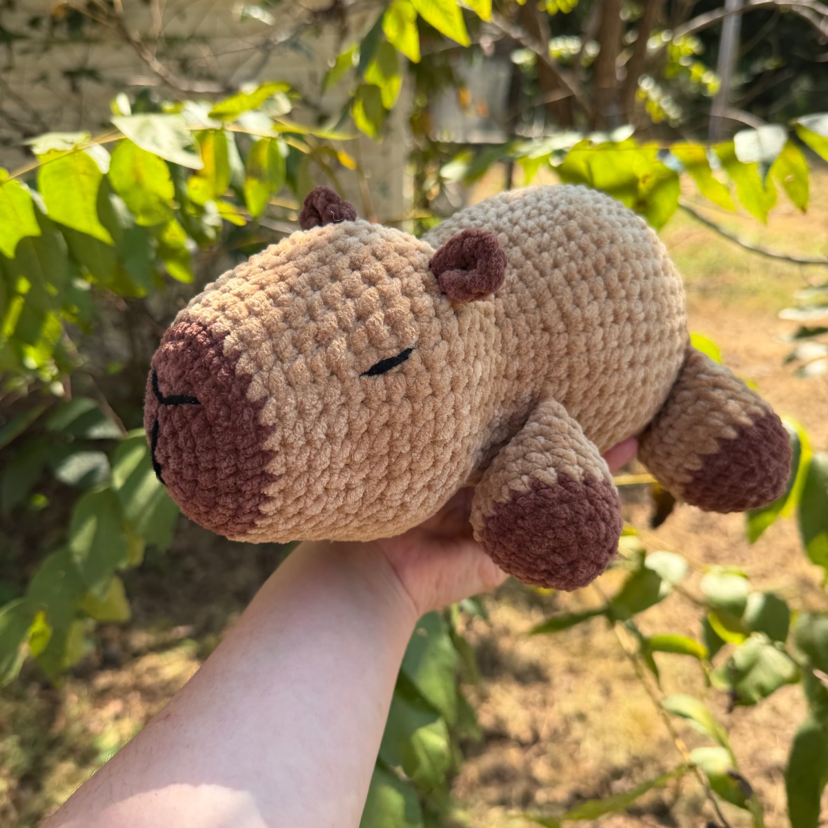 Capybara crochet pattern photo 1 of 1 by RegansCrochet