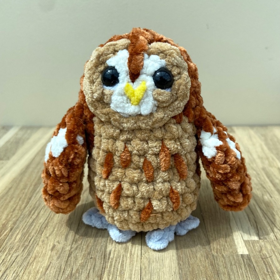 Tawny Owl photo 1 of 3 by Stitches and a Needle