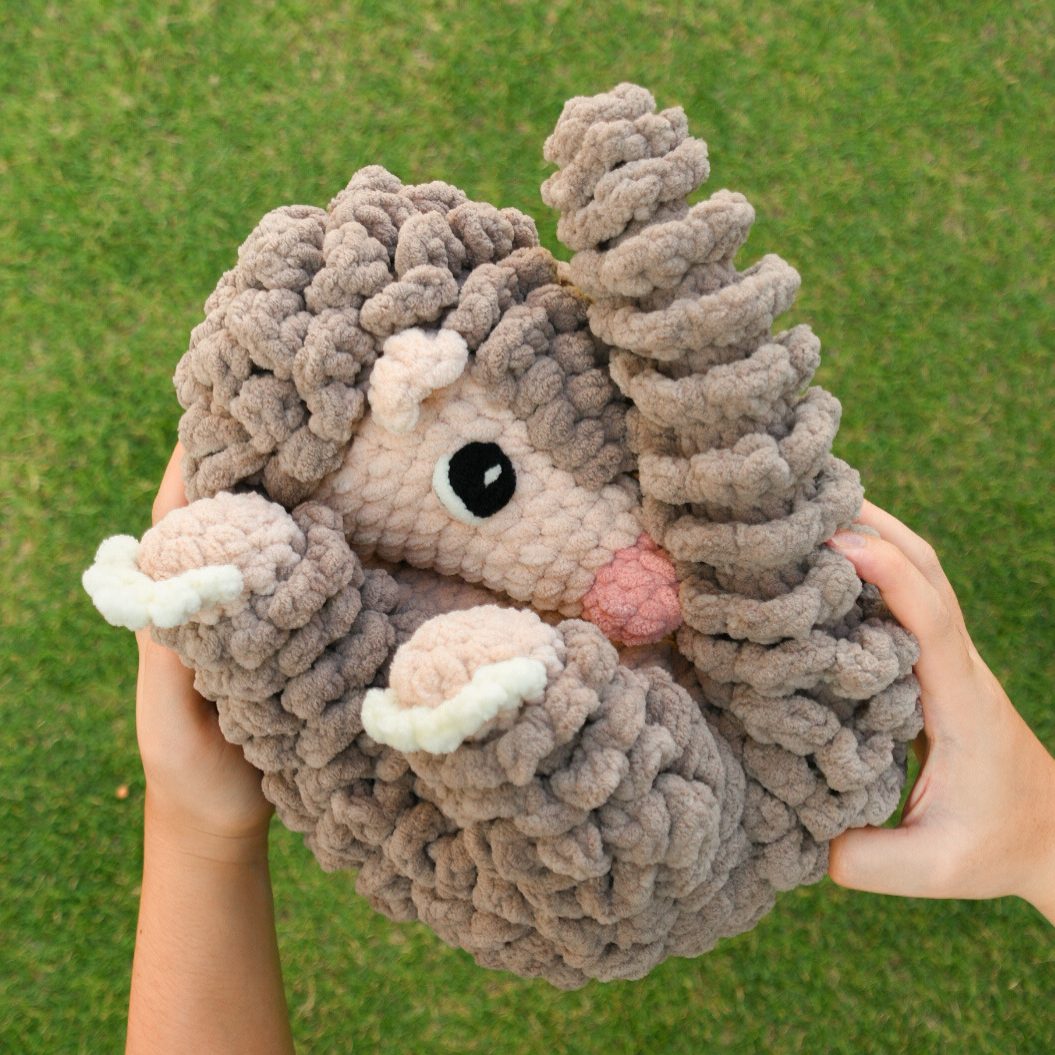 Petal the pangolin photo 1 of 4 by little_pixie_crochet