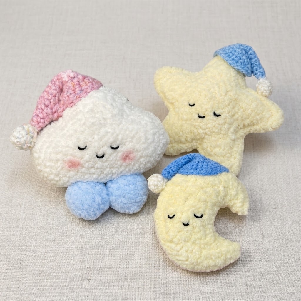 Sleepy Celestials photo 1 of 5 by chibiyarnies