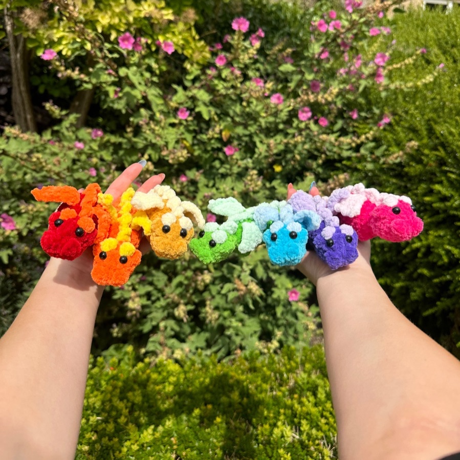 No-Sew Mini Dragon photo 1 of 4 by My Crochet Corner UK