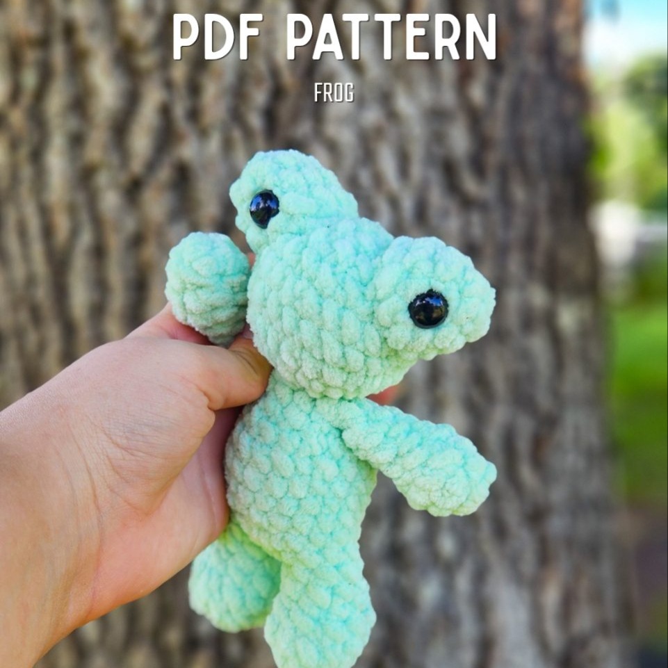 Lil' Dudes Frog Pattern photo 1 of 1 by Shawls & Dolls Crochet